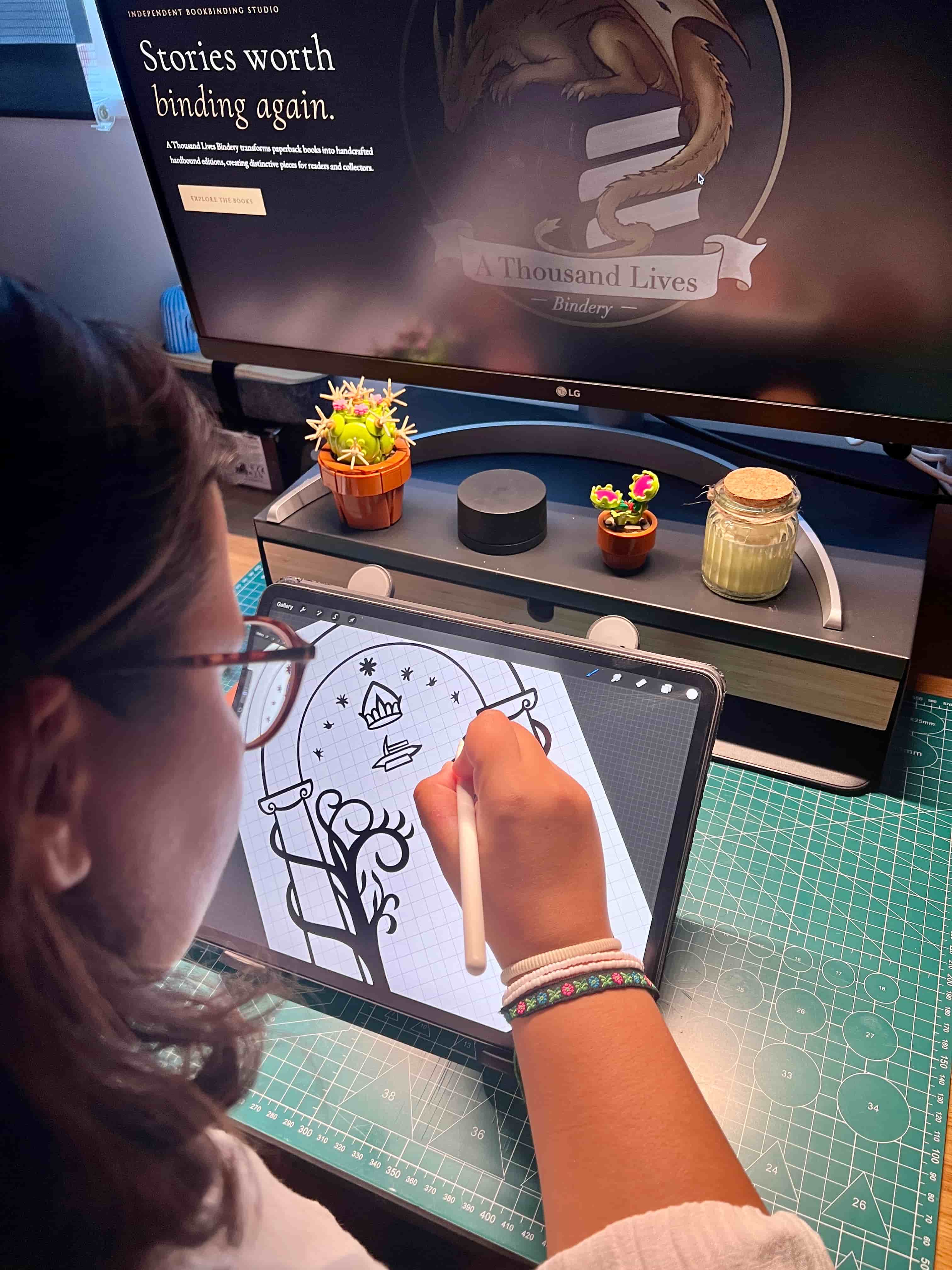 Design process photograph
